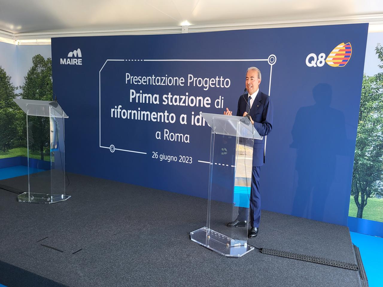 Q8 presenta a Roma il progetto del primo impianto a idrogeno circolare ...